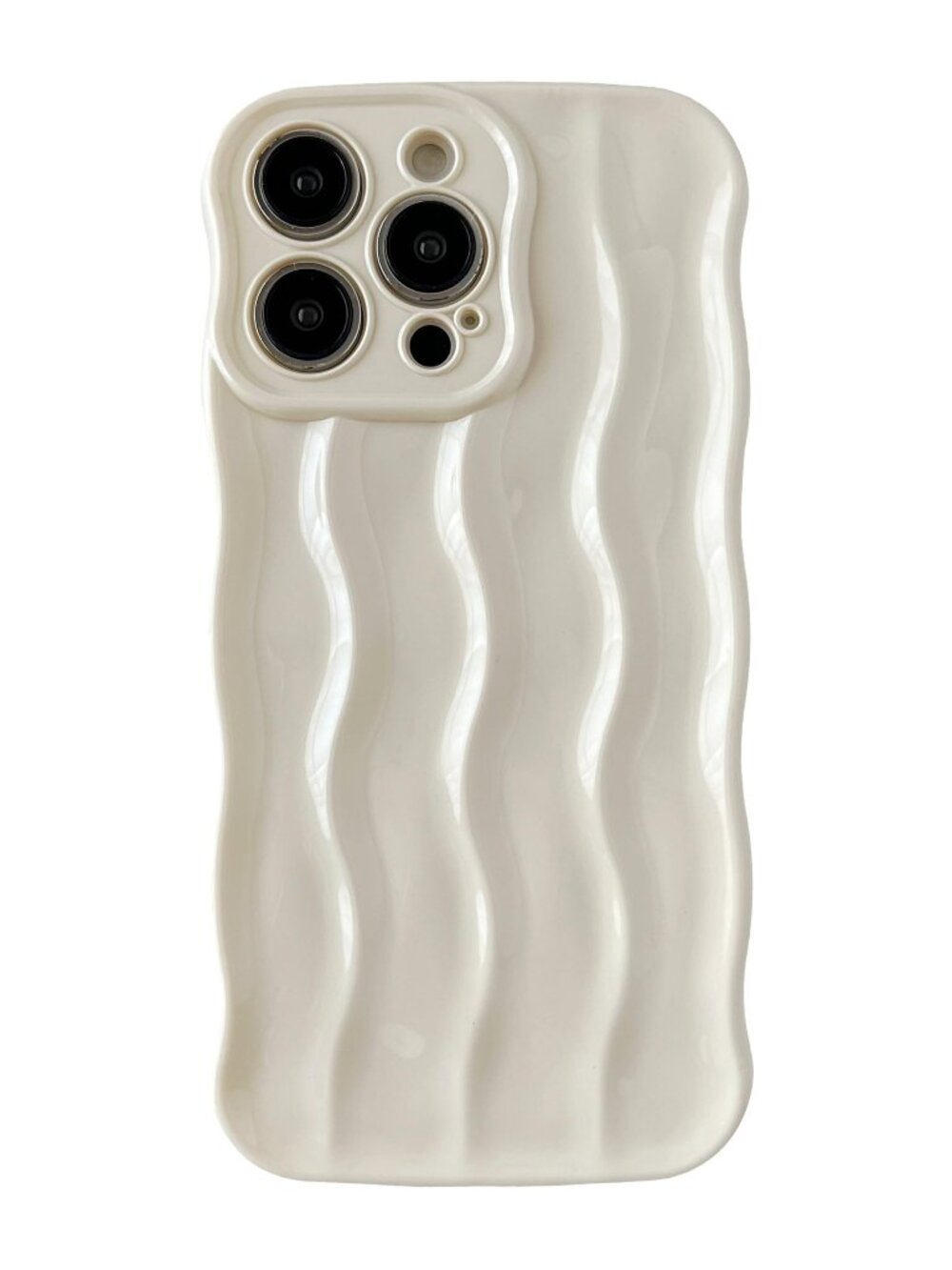 Caseative for iPhone 16 Pro Max Case, White